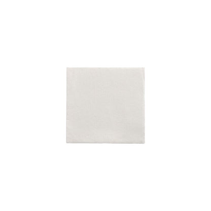 Un șervețel simplu, alb, pătrat, din hârtie din „DAILY Collection“ de la PAPSTAR GmbH cu dimensiunile 24 cm x 24 cm și ideal pentru un decor de masă ecologic.