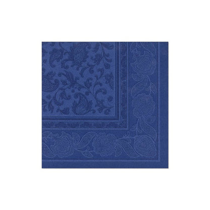 Servetelele PAPSTAR 20 "ROYAL Collection" 1/4-pliuri (40x40 cm) ale PAPSTAR GmbH sunt ideale pentru un decor de masă stilat și pentru orice ocazie specială, datorită modelului floral și de viță de vie elegant, embosat.