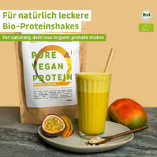 Pudră proteică vegană organică de mango fără soia