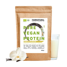 Pudră proteică vegană organică vanilie fără soia