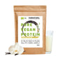 Pudră proteică vegană organică vanilie fără soia