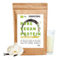 Pudră proteică vegană organică vanilie fără soia
