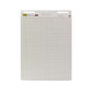 Diagrama/Flipchart-ul autoadeziv Post-it® Super Sticky de la 3M Deutschland GmbH, alb, 58,4 x 50,8 cm, 20 de foi/bloc (2 blocuri), cu benzi Command™ pentru montare pe perete, este ideal pentru întâlniri și prezentări.