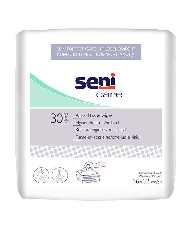 Seni Care Șervețele igienice Air-Laid a30 | Pachet (30 bucăți) 