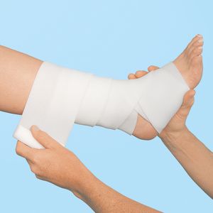 CompriFoam, Schaumstoffbinde – im Einsatz