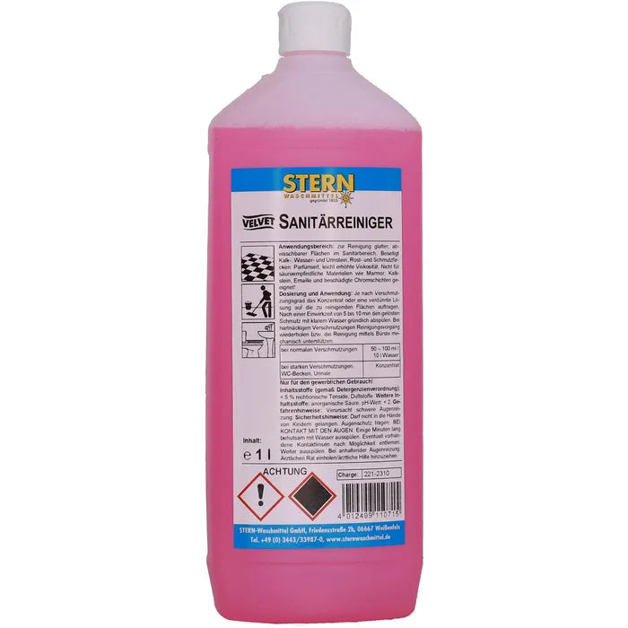 Detergent sanitar catifea | Sticla (1L)