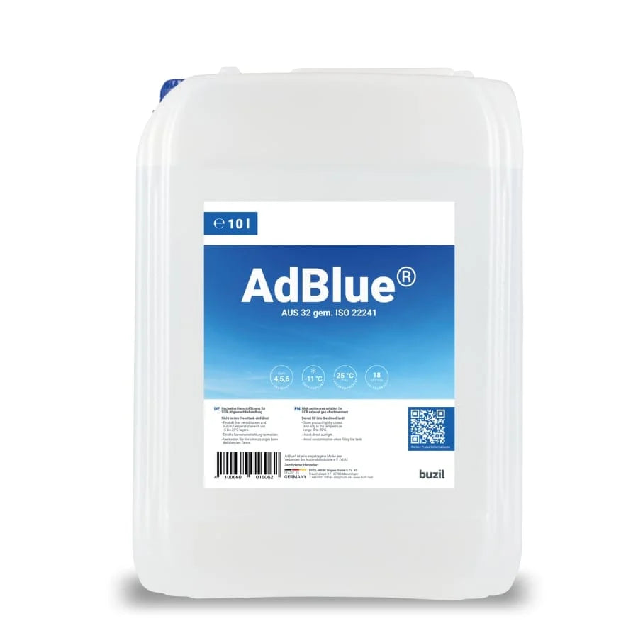Buzil AdBlue® AUS 32 – soluție de uree conform standardului ISO 22241
