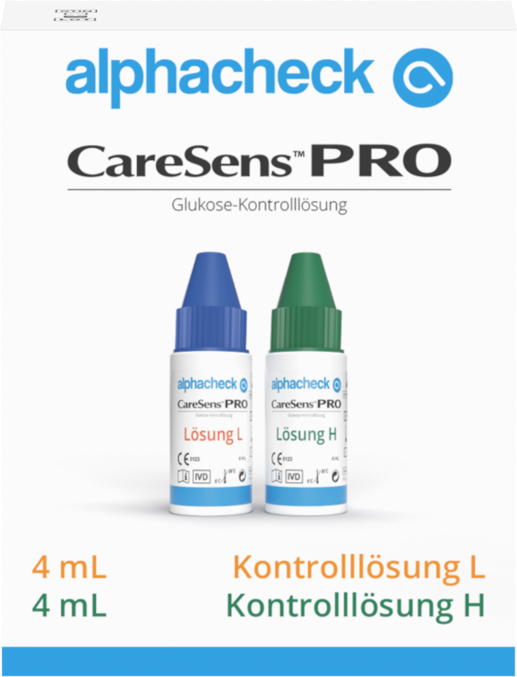 Soluție de control CareSens Pro H | Flacon (4 ml)