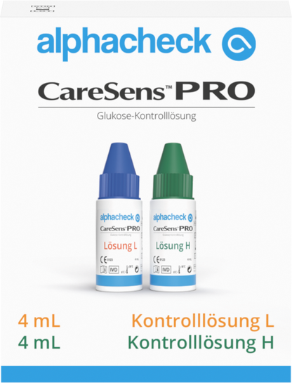 Soluție de control CareSens Pro H | Flacon (4 ml)