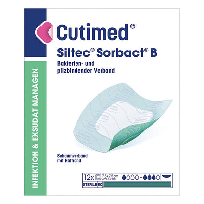 Cutimed Siltec Sorbact B, Wundverband