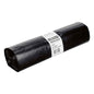 Saci de gunoi Deiss din LDPE reciclat, 240 litri, 1000x1250x0,06 mm, negri | Rula (10 bucăți)