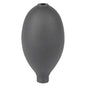 Pressure Man II, bilă de presiune, negru (1 bucată), este un bulb oval de cauciuc negru cu un gât îngust și o mică deschidere superioară, utilizat în mod obișnuit în dispozitive medicale sau de laborator.