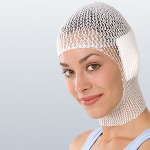 Elastofix, hochelastischer Netzschlauchverband – im Einsatz