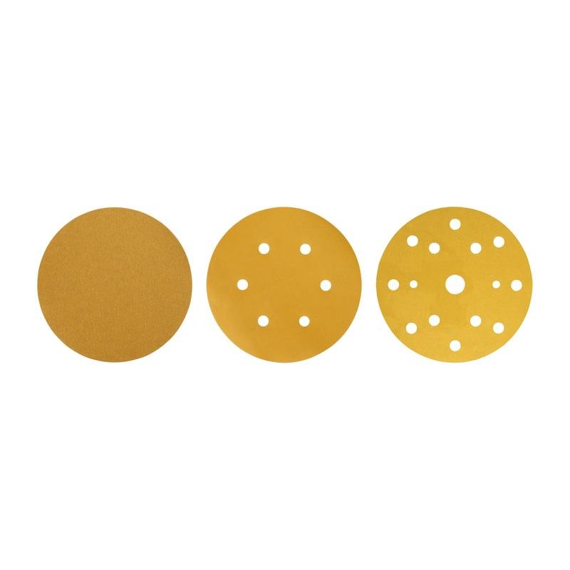Disc de hârtie 3M™ Hookit™ 255P, 152 mm, 15 găuri, P150 | Pachet (100 bucăți)