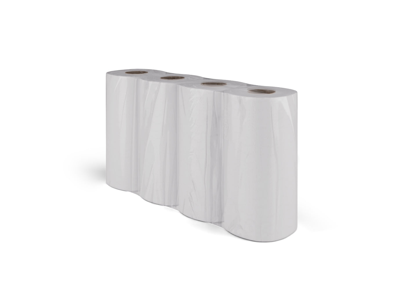 PROSOP DE BUCATARE - neutru, 3 straturi, alb, 64 foi, role 8x4 | Cutie (8 pachete)