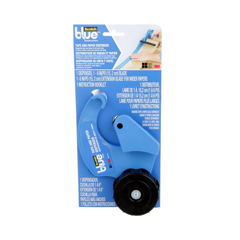 Dispozitiv de mascare 3M™ ScotchBlue™ M1000SB pentru hârtie, dispozitiv de mascare cu 1 mână | Pachet (1 bucata)