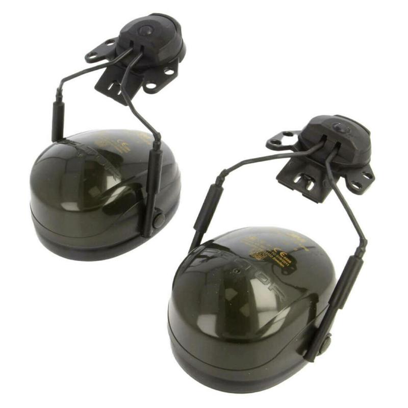 Căști pentru urechi 3M™ PELTOR™ Optime™ II, verzi, montare pentru cască, H520P3E-410-GQ-01 | Pachet (1 bucata)