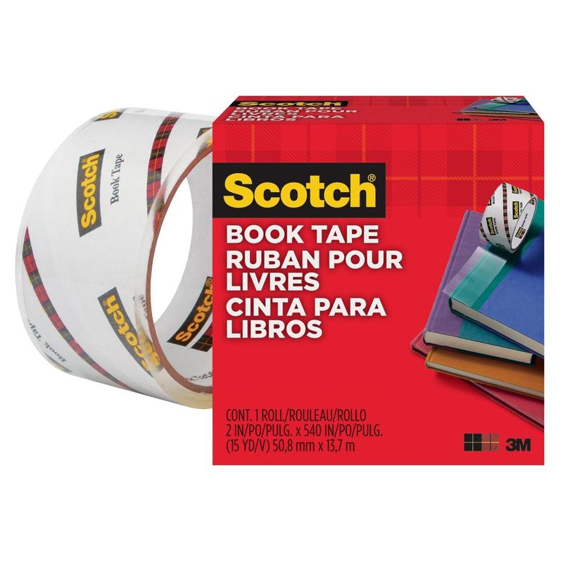 Scotch® Bandă de reparare a cărților 50,8 mm x 13,7 m 1 rolă | Pachet (1 rola)