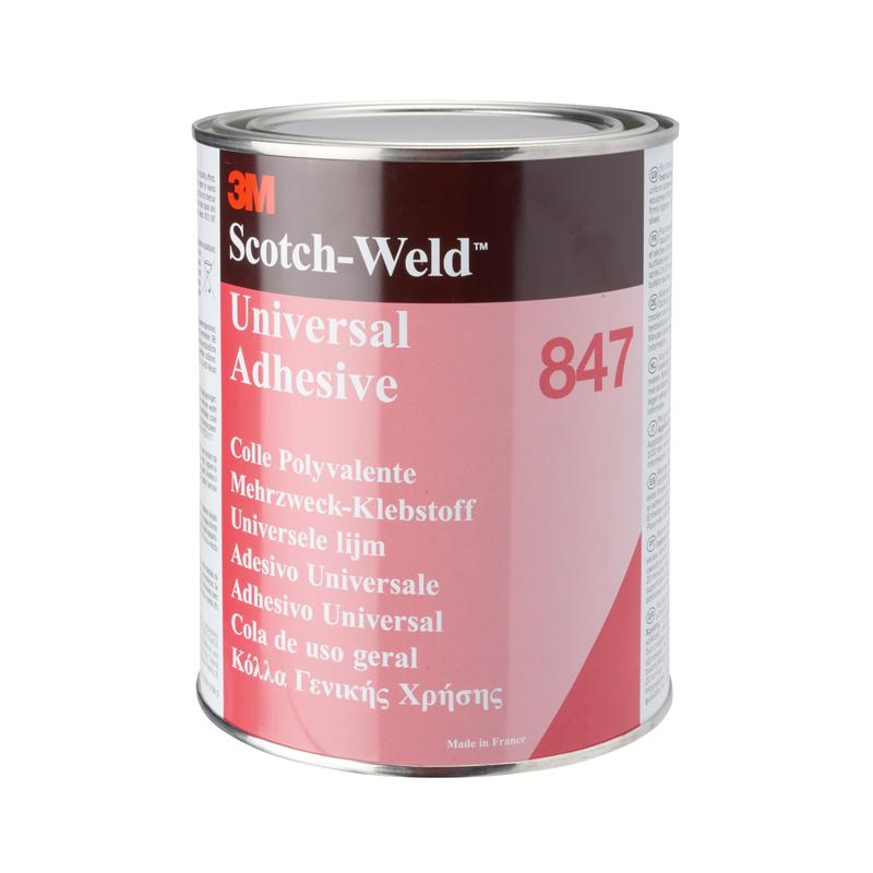 Adeziv solvent pe bază de cauciuc nitrilic 3M™ 847, maro, 1L | Canister (1L)