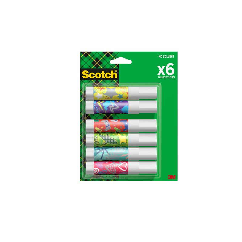 Stick de lipici permanent Scotch® 8g 6 batoane/Pachet | Pachet (1 set)