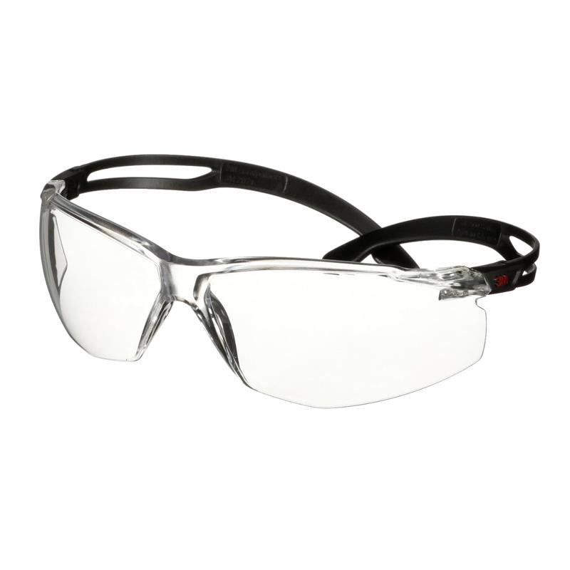 Ochelari de protecție 3M™ SecureFit™ 500, temple negre, acoperire anti-aburire/anti-zgârieturi Scotchgard™ (K&N), lentilă transparentă, SF501SGAF-BLK-EU, 20 per pachet | Pachet (1 bucata)