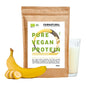 Pudră proteică vegană organică banană fără soia